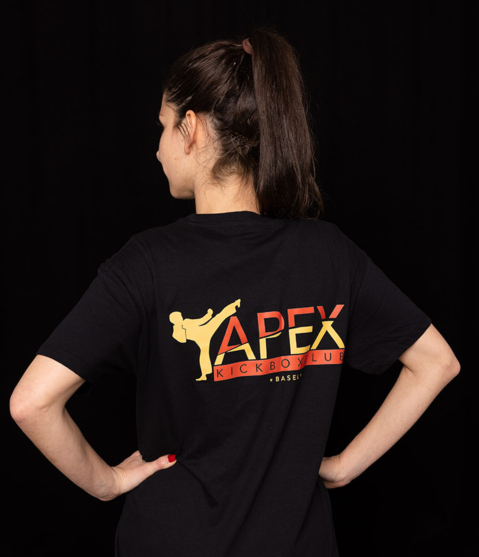 T-Shirt Schwarz - Kickboxclub APEX Shop