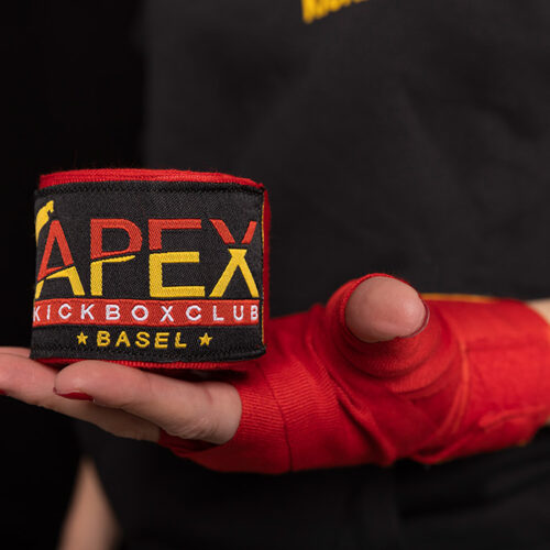 Boxbandagen rot - Kickboxclub APEX Shop